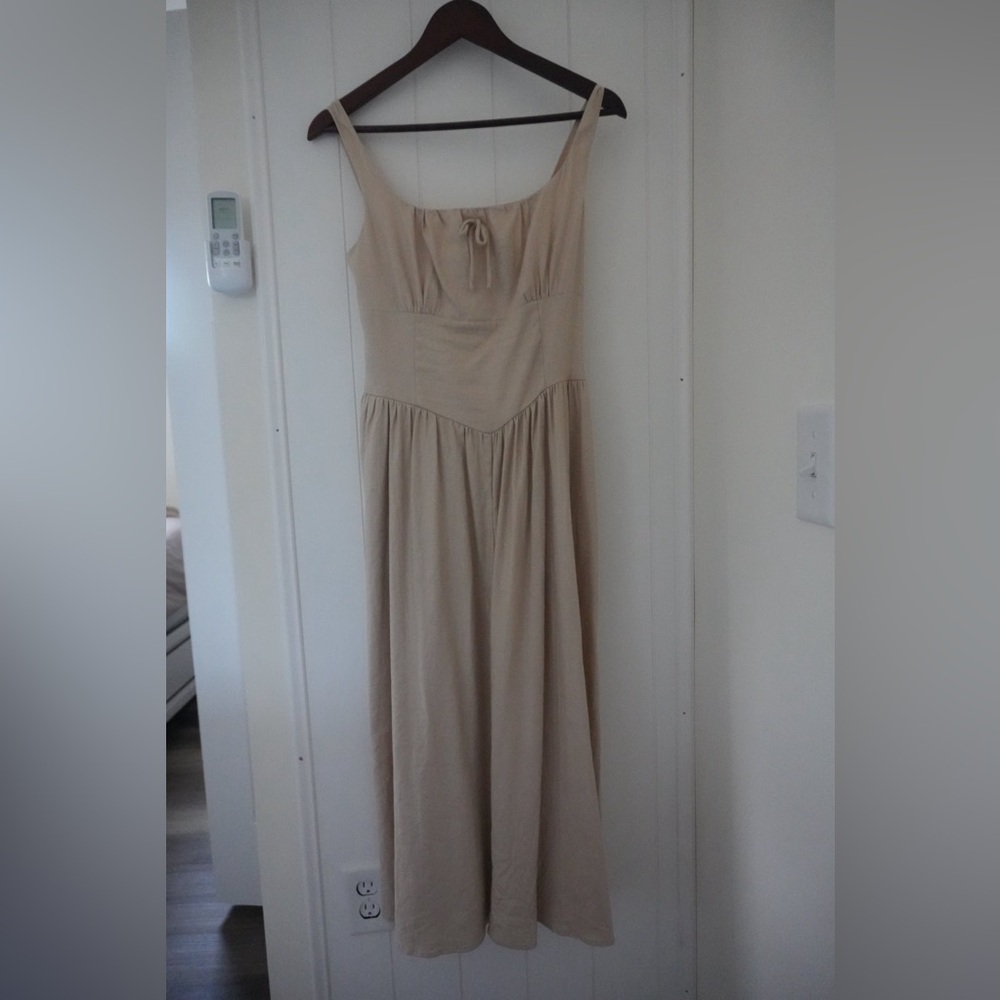 House of Harlow 1960 Beige Maxi Dress
